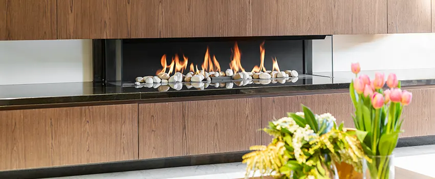 Double-height Fireplace Design Refurbishment in Farmington, New Mexico